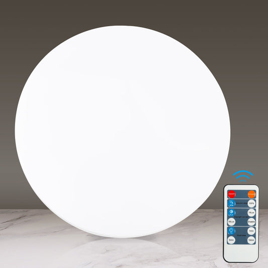 Hengda 18W LED Deckenleuchte mit Bewegungsmelder, Deckenlampe mit Fernbedienung Neutral weiß, IP44 Wasserdicht