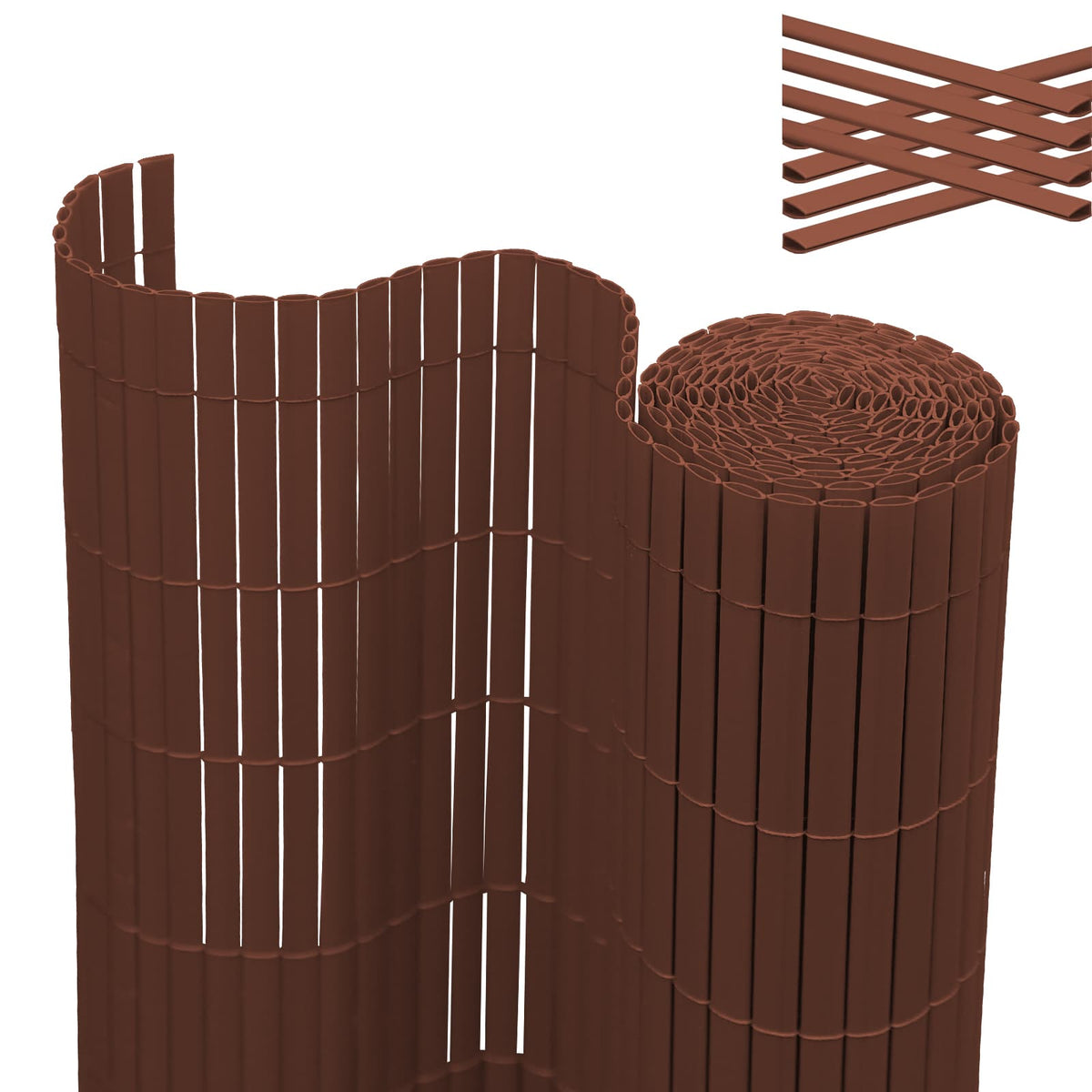PVC Garten-Sichtschutzmatte Balkon Sichtschutz