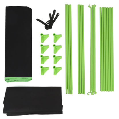 Hengda Growbox Pflanzenzelt Gewächszelt Indoor Darkroom Gewächshaus Growzelt Drahtloch