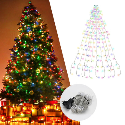 Hengda 200/280 LED Lichterkette Dekobeleuchtung Weihnachtsbaum Weihnachten Tannenbaum