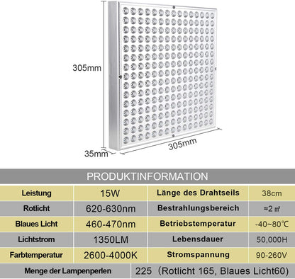 15W/45W Quadrat LED Pflanzenlampe