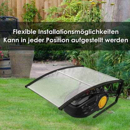 Hengda Rasenmäher Garage Rasenroboter Sonnenschutz Haube Mähroboter Dach Rasen Roboter