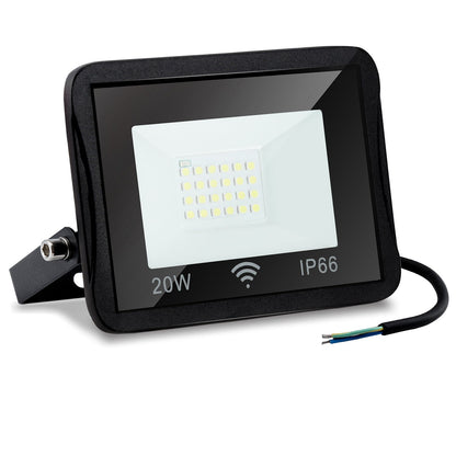 Hengda LED Strahler Außen, LED Fluter 10W-100W, LED Scheinwerfer Kaltweiß/Warmweiß, Aussenstrahler IP66 Wasserdicht (Kein Stecker)