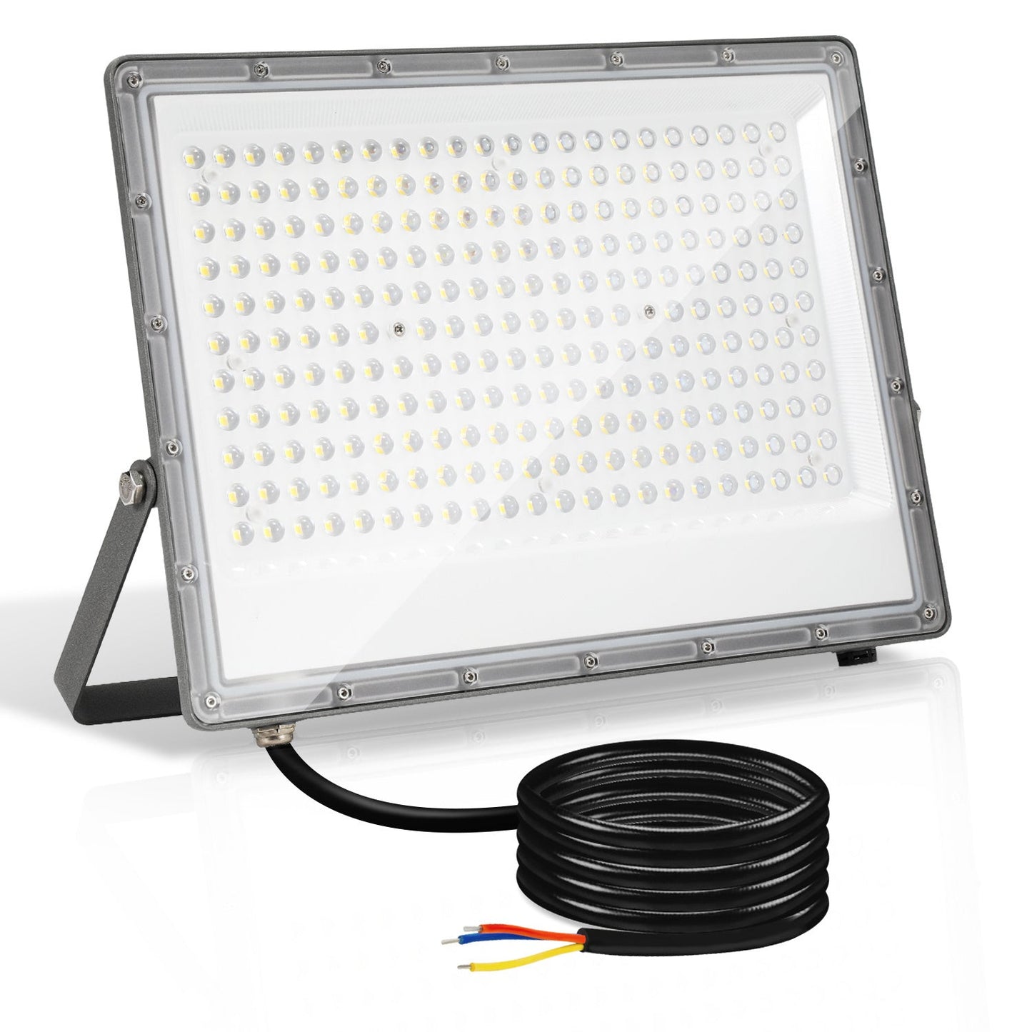 Hengda LED Strahler Außen 10–200W | LED Fluter 6000K Kaltweiß | IP65 Wasserdichter Außenstrahler mit 120° Abstrahlwinkel für Garten, Hof, Garage & Fassadenbeleuchtung (ohne Stecker)