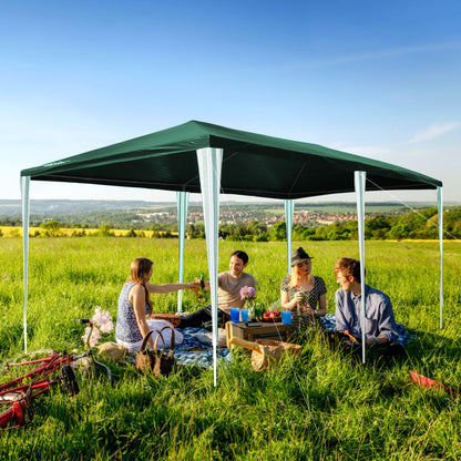 Hengda Gartenpavillon Partyzelt Pavillon Gartenzelt Hochzeit Festzelt 3x3-3x9m