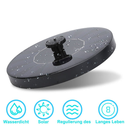 Hengda SolarPumpe solar springbrunnen Fontäne Teichpumpe Teich Wasserspiel 16cm kleiner