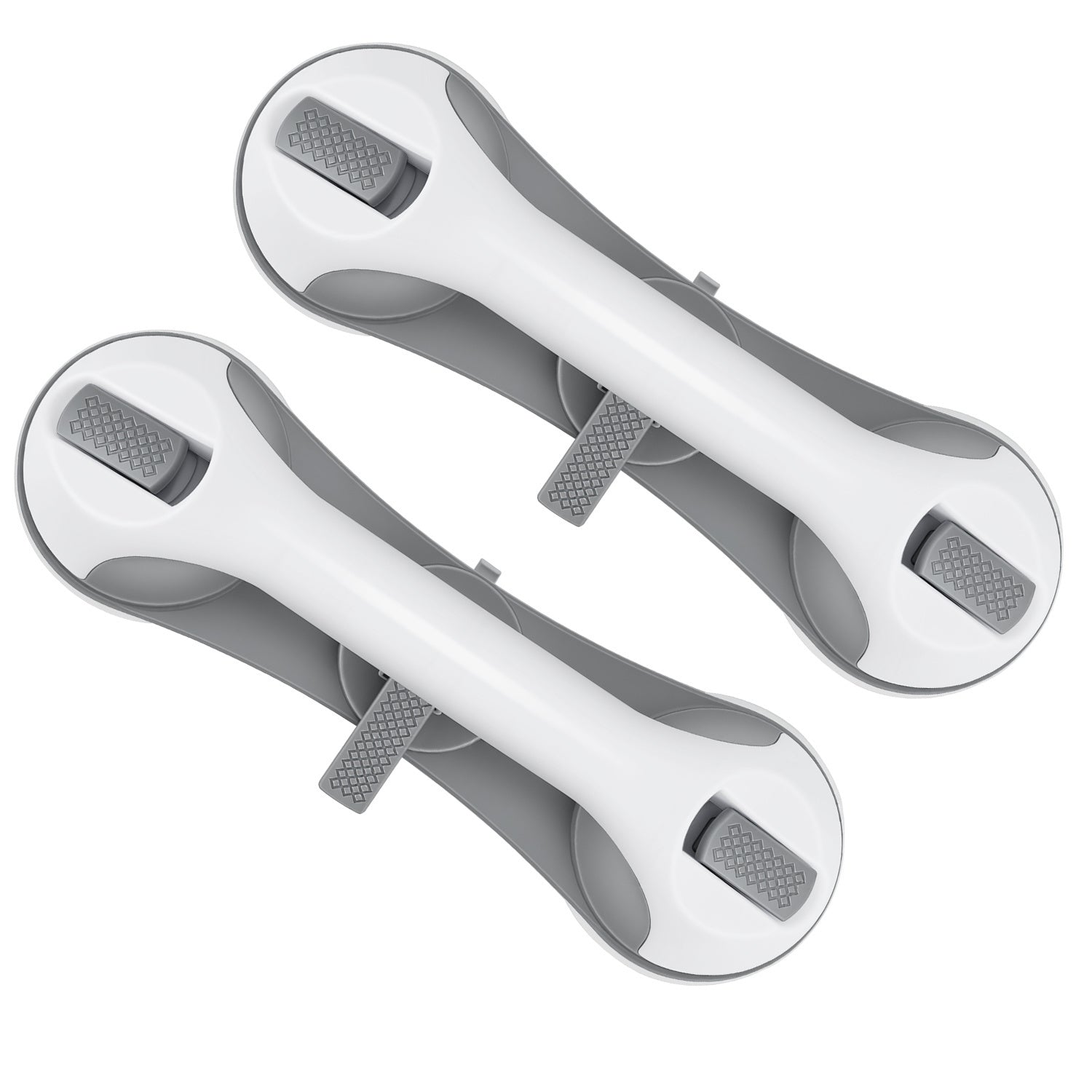 Hengda 2PC Badewannengriff MAX 110 KG, 28CM Haltegriff Dusche mit Saugnapf, Abnehmbare Duschgriff, ohne Bohren
