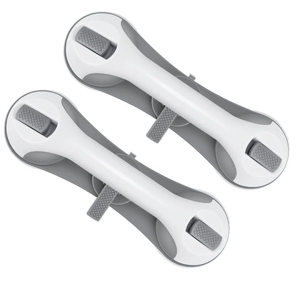 Hengda 2PC Badewannengriff MAX 110 KG, 28CM Haltegriff Dusche mit Saugnapf, Abnehmbare Duschgriff, ohne Bohren