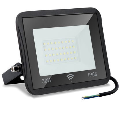Hengda LED Strahler Außen, LED Fluter 10W-100W, LED Scheinwerfer Kaltweiß/Warmweiß, Aussenstrahler IP66 Wasserdicht (Kein Stecker)