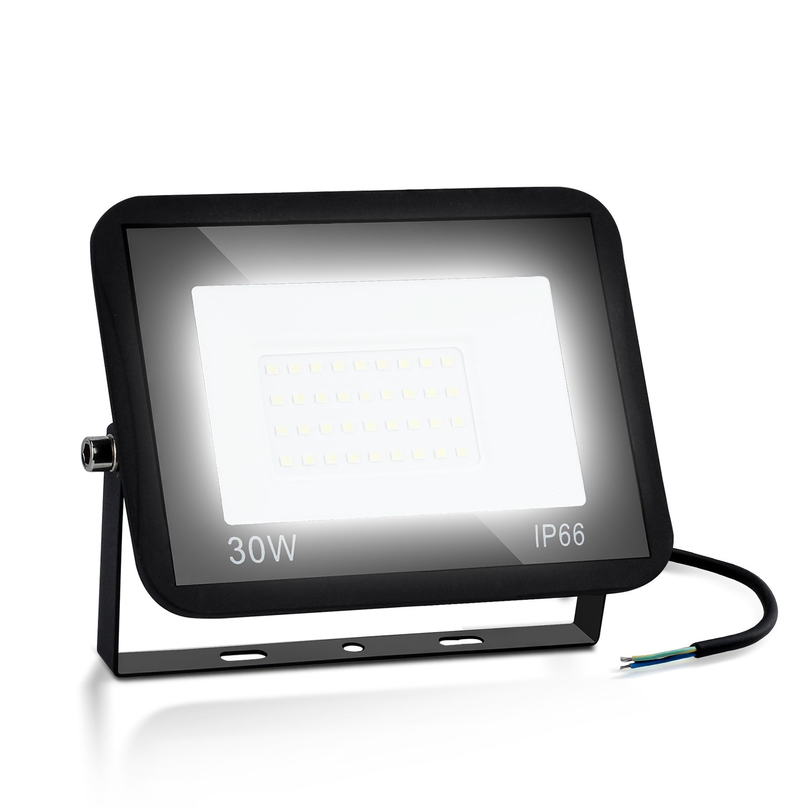 Hengda LED Strahler, 20/30/50/100W LED Fluter, Warmweiß/Kaltweiß Außenstrahler, IP66 Scheinwerfer (kein Stecker)