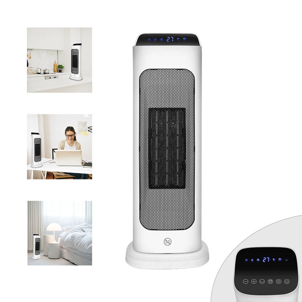 Hengda Heizlüfter Thermostat Heizgerät Heater Schlafzimmer 2000W Heizung Keramik Timer
