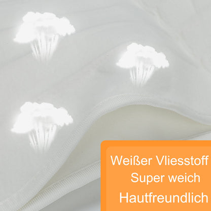 Hengda Wärmeunterbett 3 Temperaturstufen Heizdecke Abschaltautomatik 150 x 80 cm Matratzen Matratzenheizung