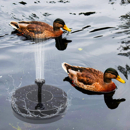 Hengda SolarPumpe solar springbrunnen Fontäne Teichpumpe Teich Wasserspiel 16cm kleiner