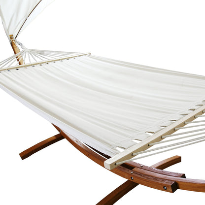 Hängematte mit Gestell & Dach