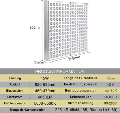 15W/45W Quadrat LED Pflanzenlampe