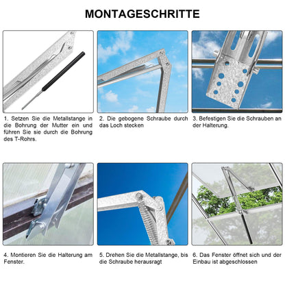 Gewächshaus-Fensteröffner Dapeng automatischer Fensteröffner Federmaschine
