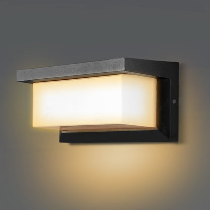 Hengda LED Wandleuchte 18W LED Wandlampe Sensor Wandleuchte IP65 Außenleuchte mit Bewegungsmelder