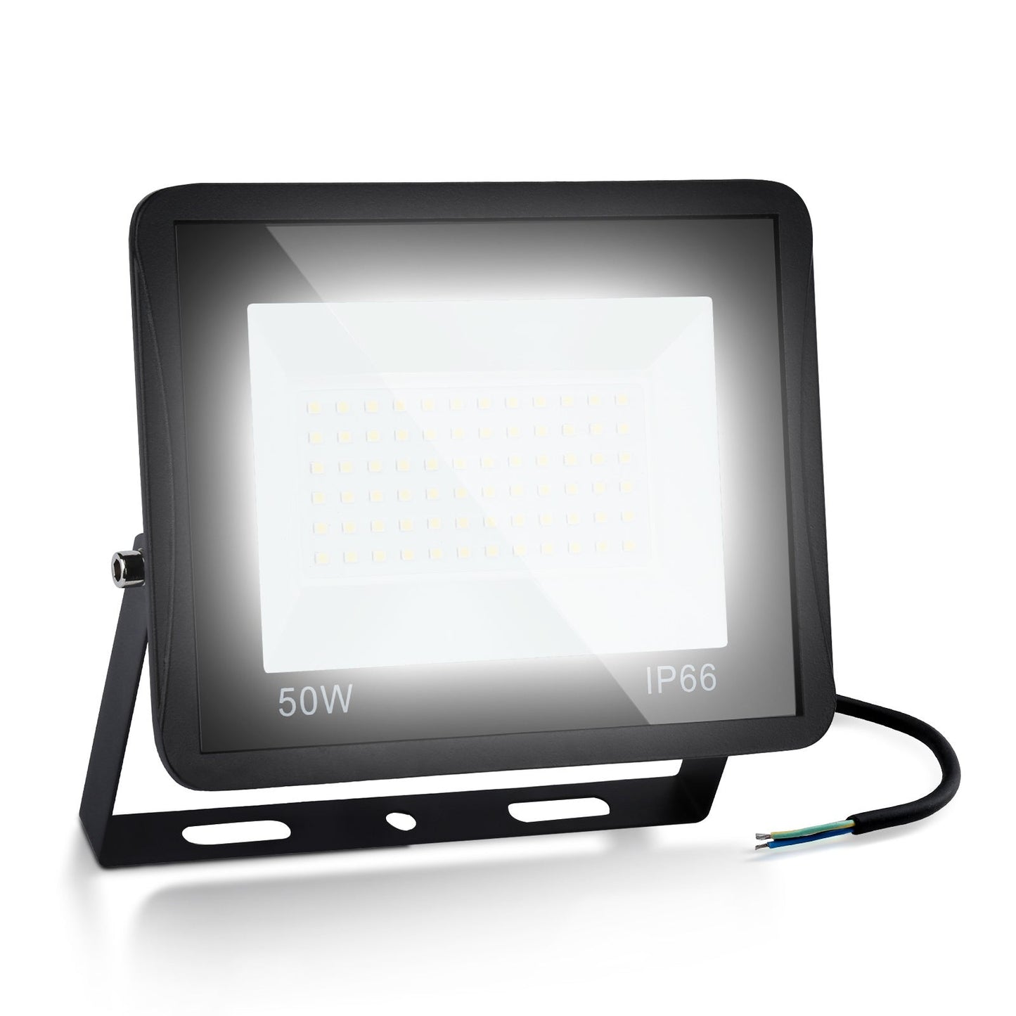 Hengda LED Strahler, 20/30/50/100W LED Fluter, Warmweiß/Kaltweiß Außenstrahler, IP66 Scheinwerfer (kein Stecker)