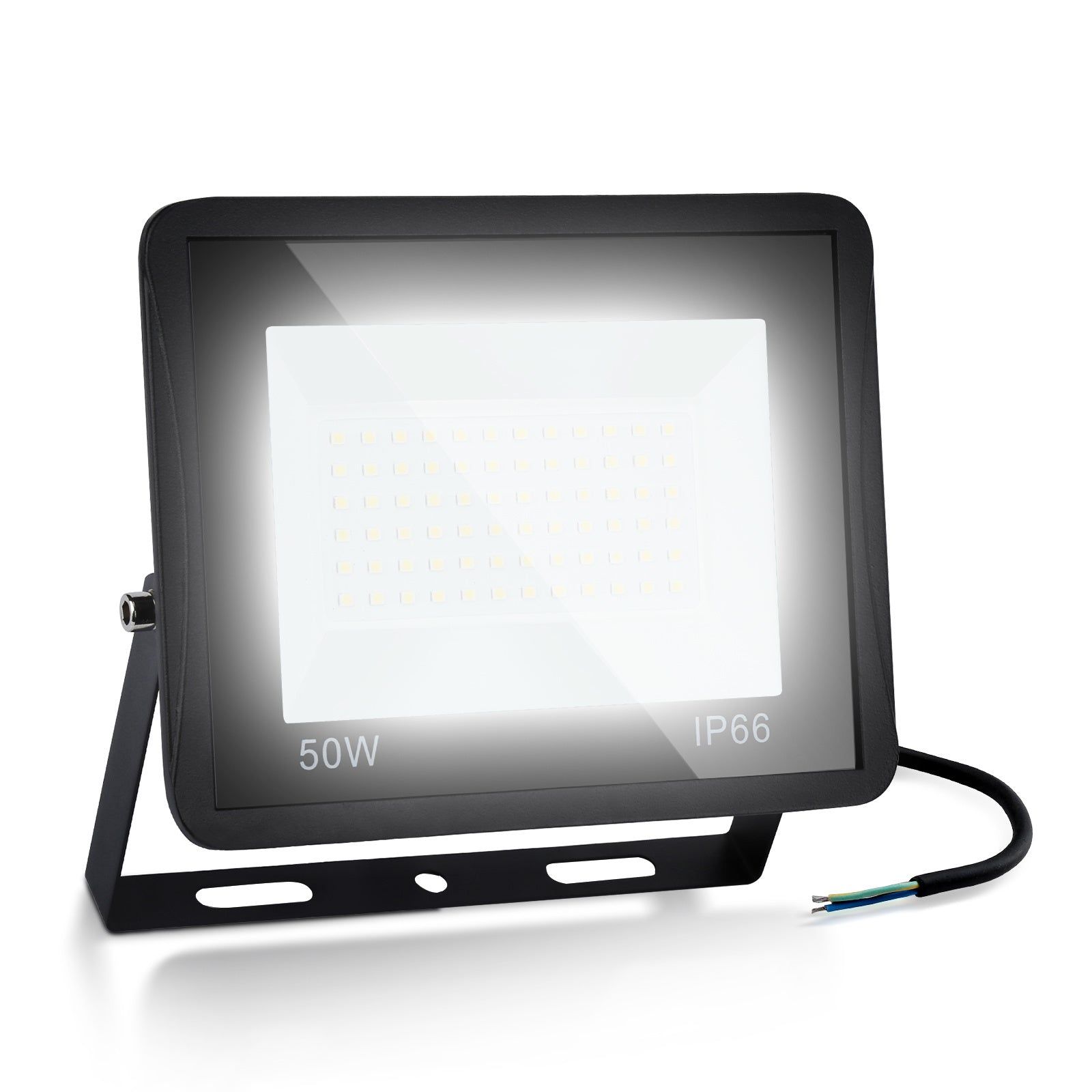 Hengda LED Strahler, 20/30/50/100W LED Fluter, Warmweiß/Kaltweiß Außenstrahler, IP66 Scheinwerfer (kein Stecker)