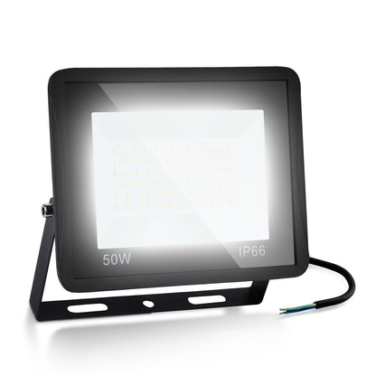 Hengda LED Strahler, 20/30/50/100W LED Fluter, Warmweiß/Kaltweiß Außenstrahler, IP66 Scheinwerfer (kein Stecker)
