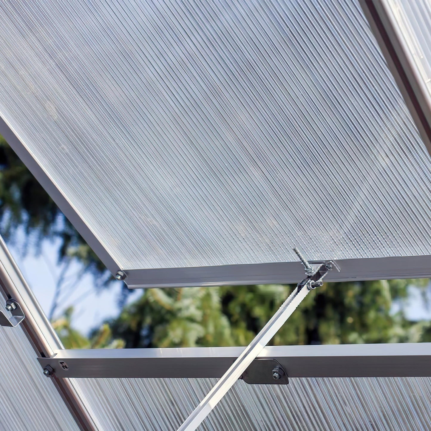 Hengda 14x Hohlkammerplatten 4 mm Transparent | Doppelstegplatten Gewächshaus | Polycarbonat Treibhausplatten 60.5 x 121cm | 10,25 m², für Frühbeet, Garten & Überdachung