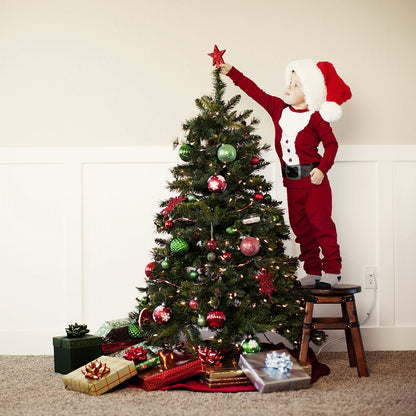Hengda Weihnachtsbaum 120-210cm Baum Christbaum PVC Tannenbaum Tanne Baum künstlicher