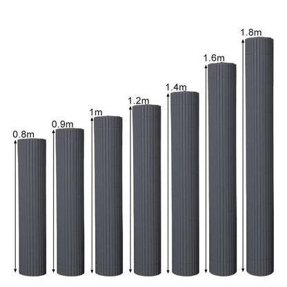 Online Shop Hengda PVC Sichtschutzmatte Grau