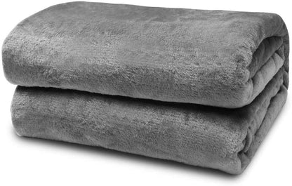 Hengda Kuscheldecke Wende Plüsch Decke Fleecedecke Bettüberwurf Wohndecke Flanell