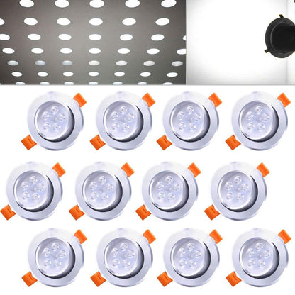 Hengda 3W/5W/7W Dimmbar Warmweiß/Dimmbar Kaltweiß led einbauleuchten