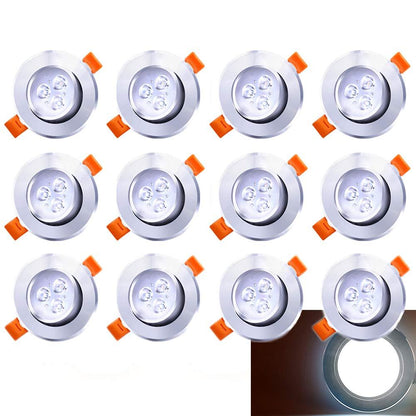 Hengda 3W/5W/7W Dimmbar Warmweiß/Dimmbar Kaltweiß led einbaustrahler