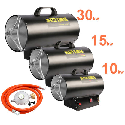 Hengda Gasheizgebläse Bauheizer Gas-Direktheizer 10-30kW Gasofen Gasheizer Heizkanone