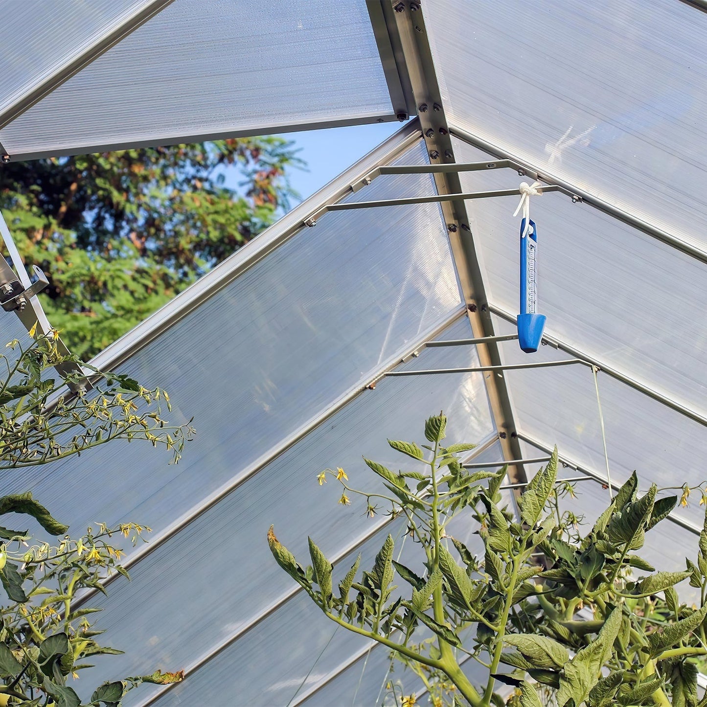 Hengda 14x Hohlkammerplatten 4 mm Transparent | Doppelstegplatten Gewächshaus | Polycarbonat Treibhausplatten 60.5 x 121cm | 10,25 m², für Frühbeet, Garten & Überdachung