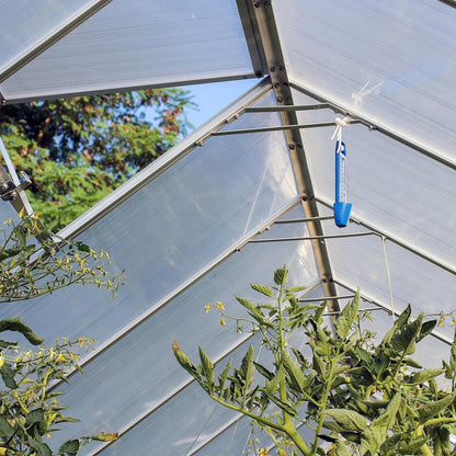 Hengda 14x Hohlkammerplatten 4 mm Transparent | Doppelstegplatten Gewächshaus | Polycarbonat Treibhausplatten 60.5 x 121cm | 10,25 m², für Frühbeet, Garten & Überdachung