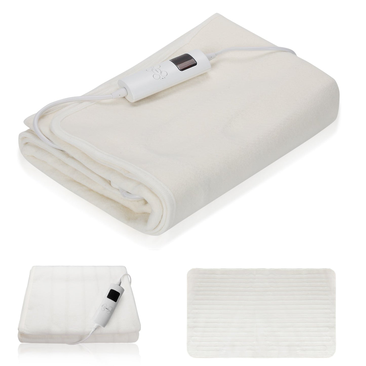 Hengda Wärmedecke 190x80 / 150x80cm Elektrische Heizdecke Wärmebett Überhitzungsschutz