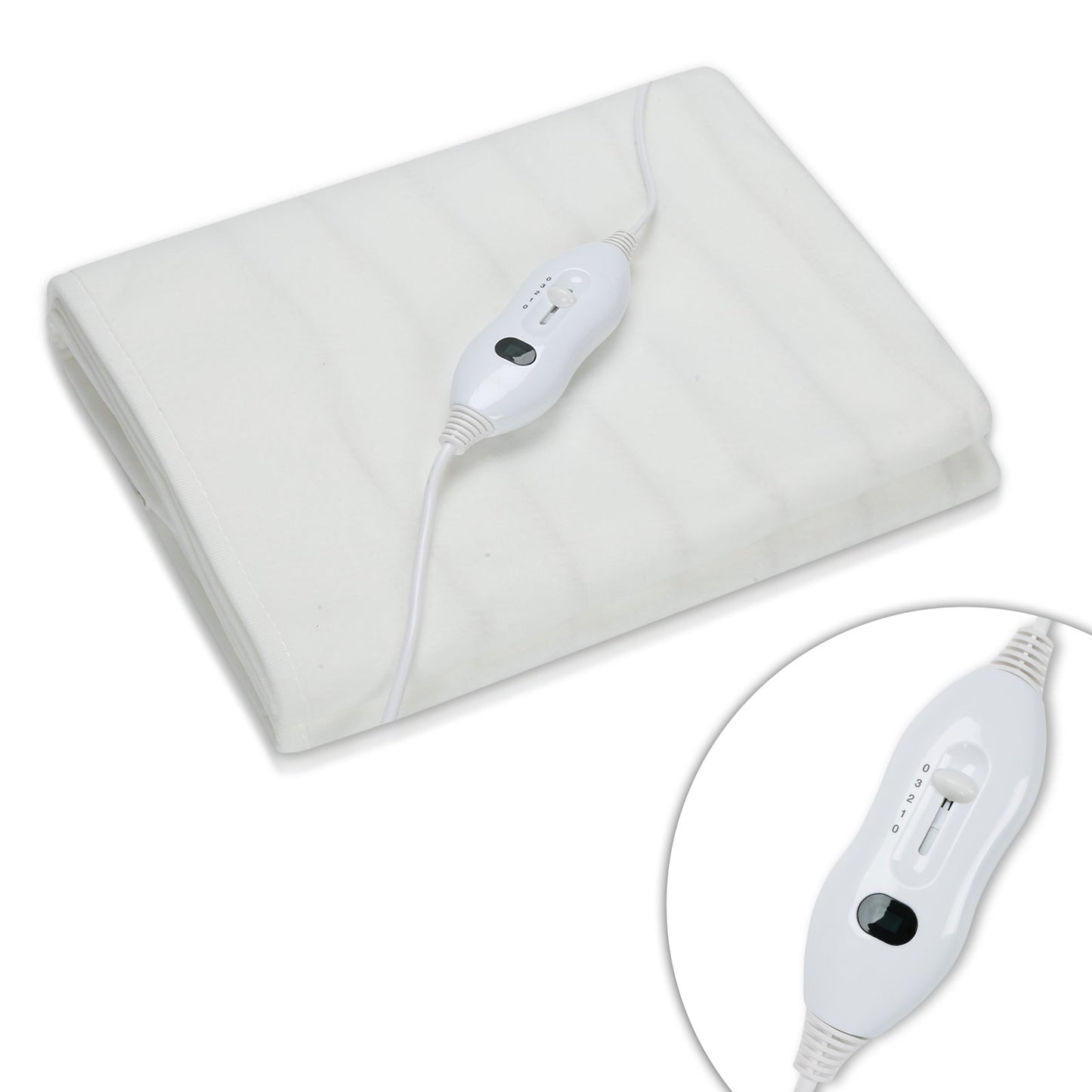 Hengda Wärmeunterbett 3 Temperaturstufen Heizdecke Abschaltautomatik 150 x 80 cm Matratzen Matratzenheizung
