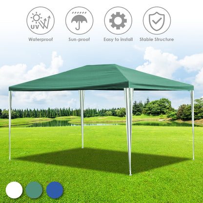 Hengda Gartenpavillon Partyzelt Pavillon Gartenzelt Hochzeit Festzelt 3x3-3x9m