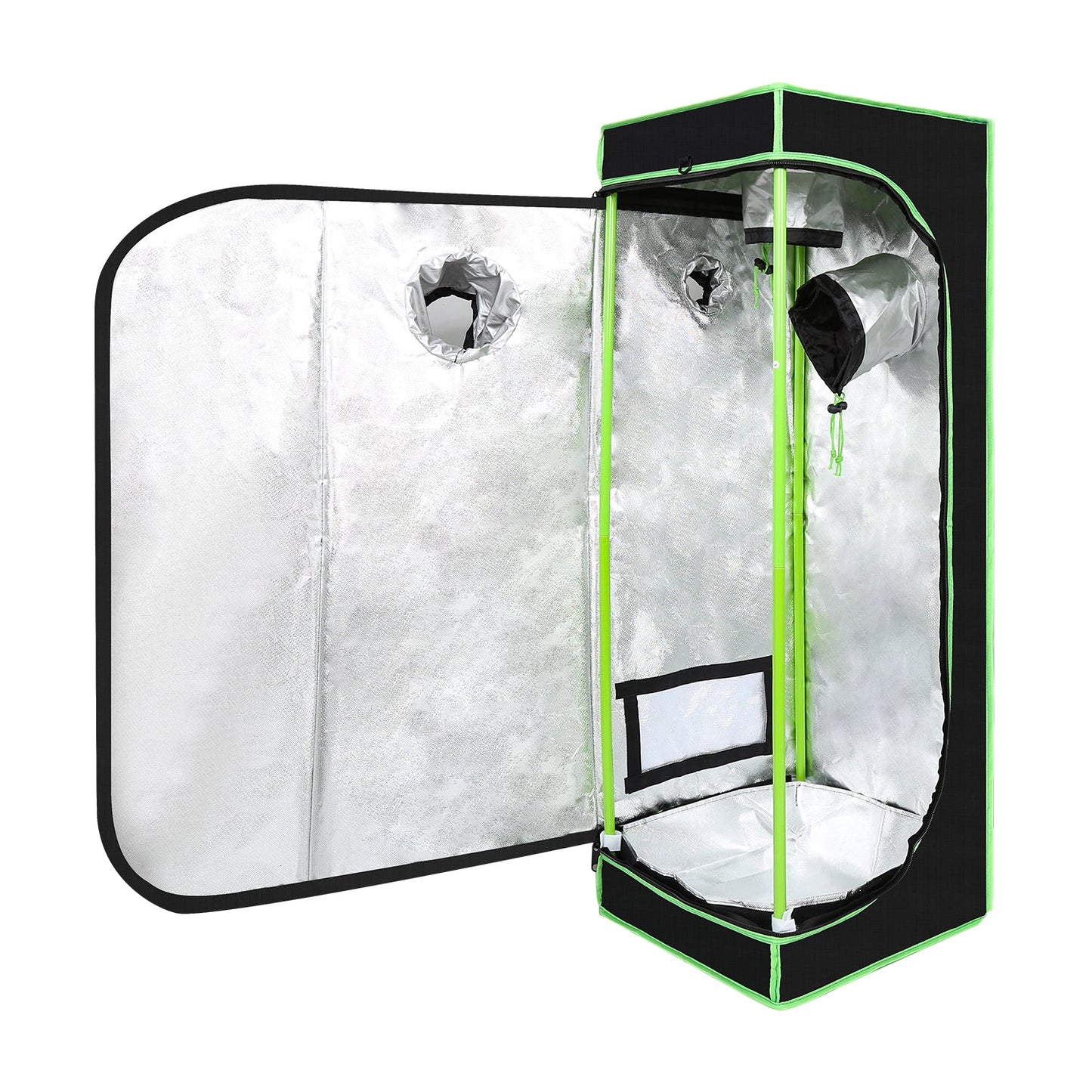 Hengda Growbox Pflanzenzelt Gewächszelt Indoor Darkroom Gewächshaus Growzelt Drahtloch