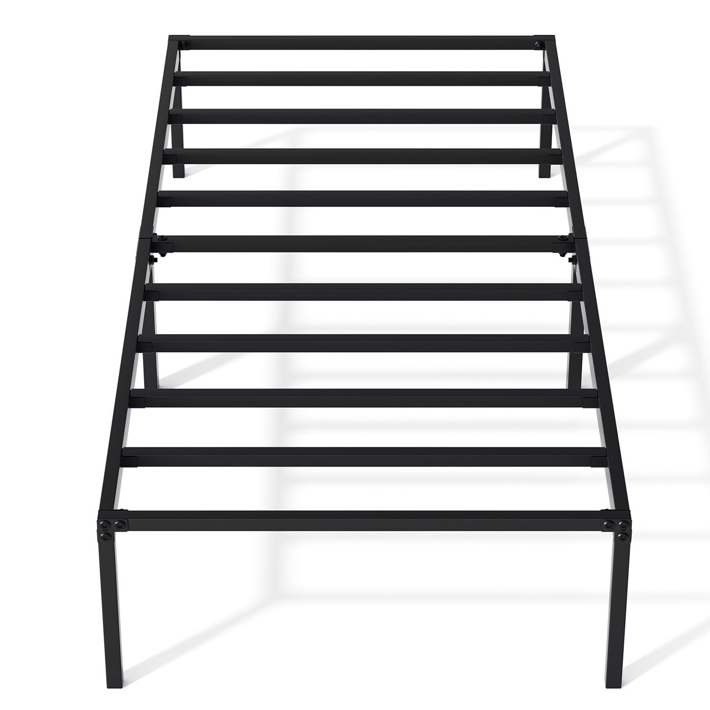 Hengda Bettgestell 90 x 200 cm, Bettrahmen, 200 kg Statische Tragkraft