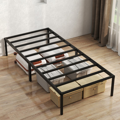 Hengda Bettgestell 90 x 200 cm, Bettrahmen, 200 kg Statische Tragkraft