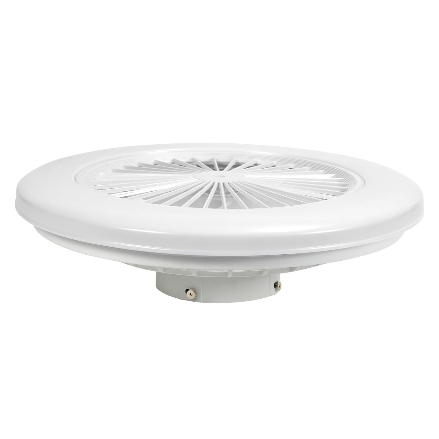 Hengda Deckenventilator mit RGB LED Beleuchtung, 6 Geschwindigkeiten,  Stufenloses Dimmen, φ49cm, Ventilator Lüfter Deckenlampe