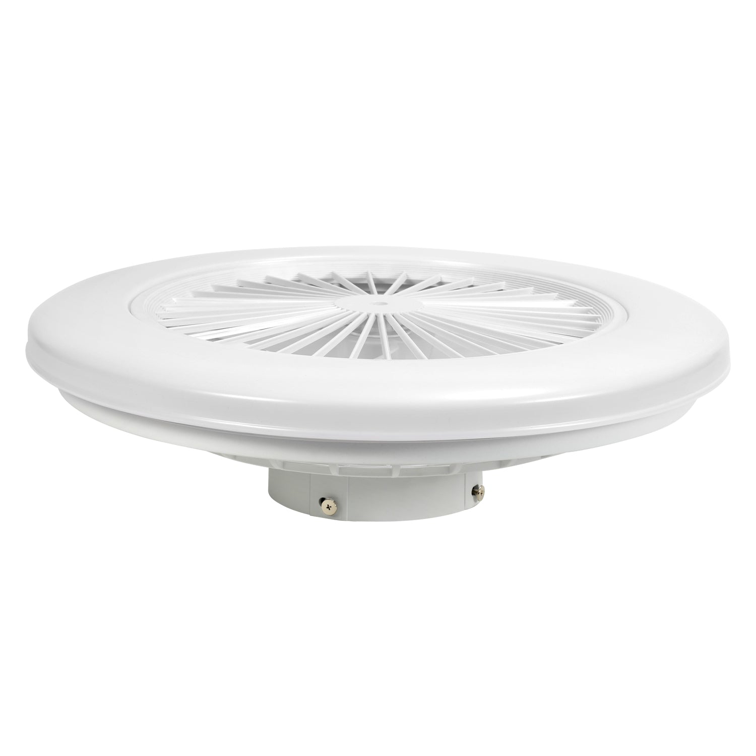 Hengda Deckenventilator mit RGB LED Beleuchtung, 6 Geschwindigkeiten,  Stufenloses Dimmen, φ49cm, Ventilator Lüfter Deckenlampe