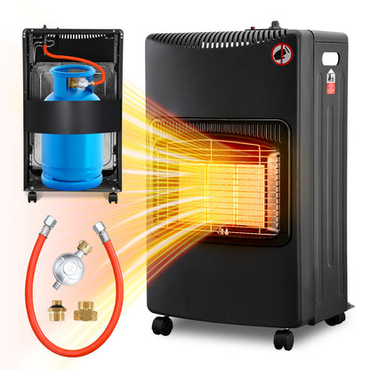Hengda Gasheizer Keramik 4200W, Gasheizung