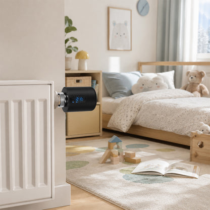 Hengda Heizkörperthermostat, Fenstererkennung, Smart Life/Tuya App