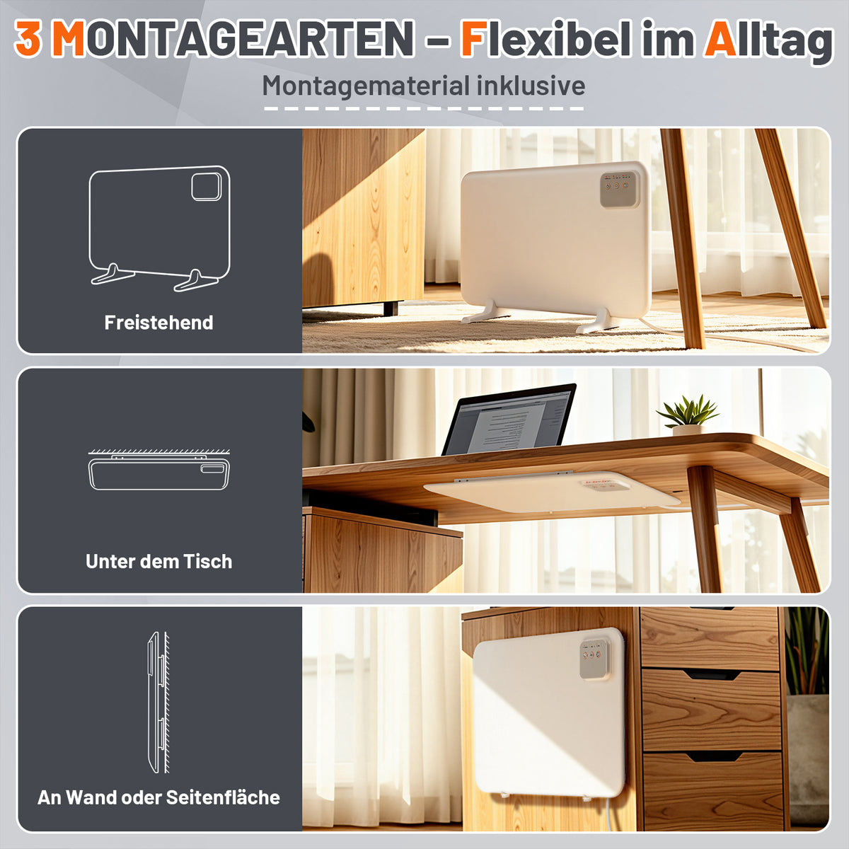 Hengda Heizkörperthermostat, Fenstererkennung, Smart Life/Tuya App