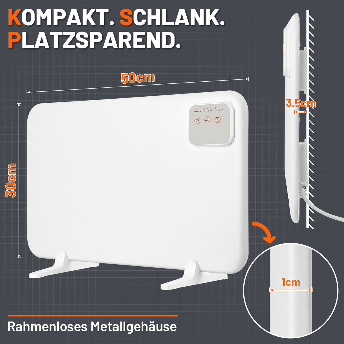 Hengda Heizkörperthermostat, Fenstererkennung, Smart Life/Tuya App