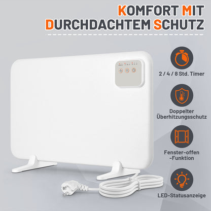 Hengda Heizkörperthermostat, Fenstererkennung, Smart Life/Tuya App