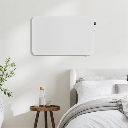 Hengda 450W/800W Infrarotheizung Überhitzungsschutz, mit Handtuchhalter