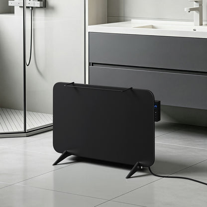 Hengda 450W/800W Infrarotheizung Überhitzungsschutz, mit Handtuchhalter