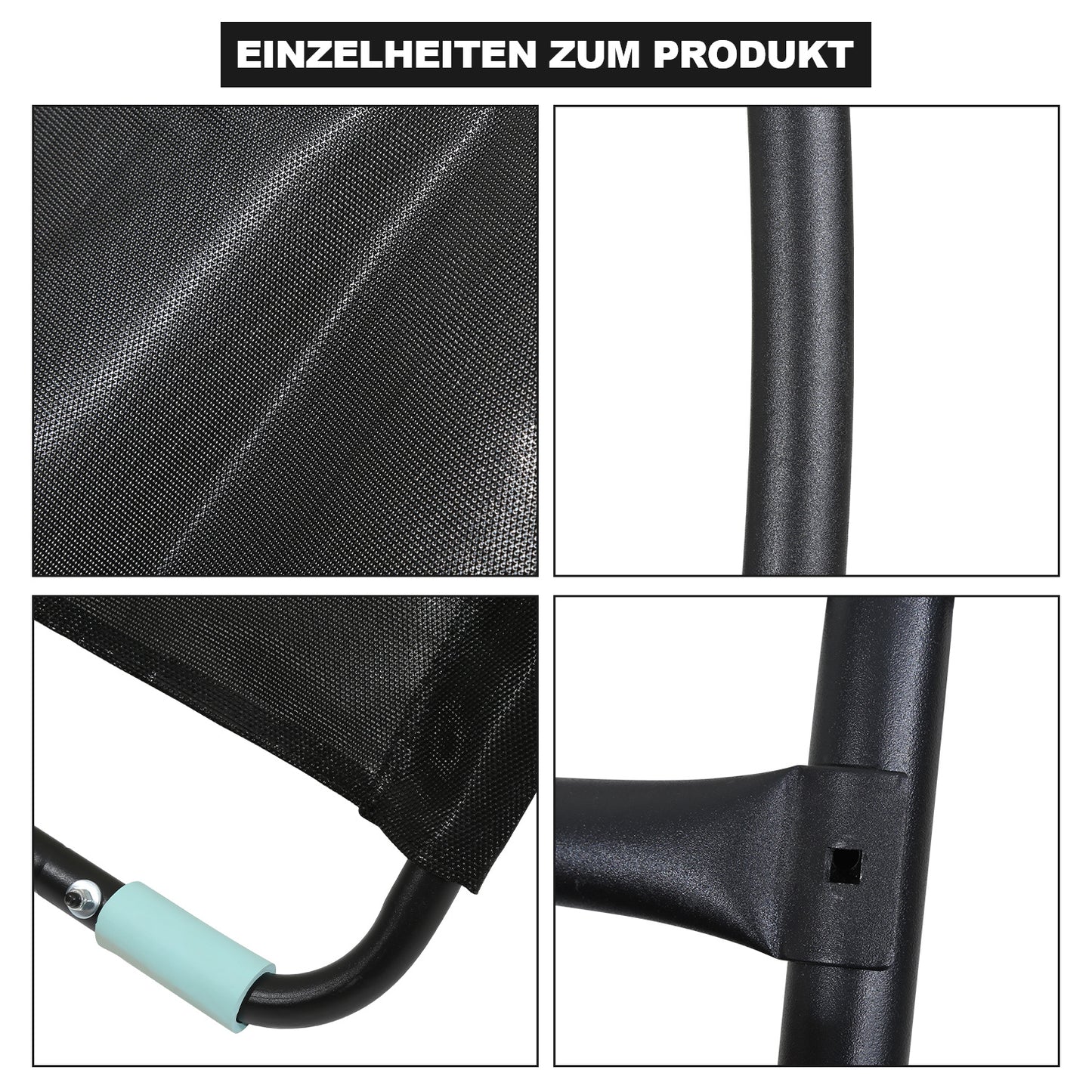 Hengda Trampolin Rutsche 150 cm für Gartentrampolin, universelles Kindertrampolin Zubehör, belastbar bis 100 kg, passend für 10FT Trampoline und größer