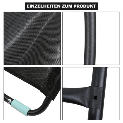 Hengda Trampolin Rutsche 150 cm für Gartentrampolin, universelles Kindertrampolin Zubehör, belastbar bis 100 kg, passend für 10FT Trampoline und größer